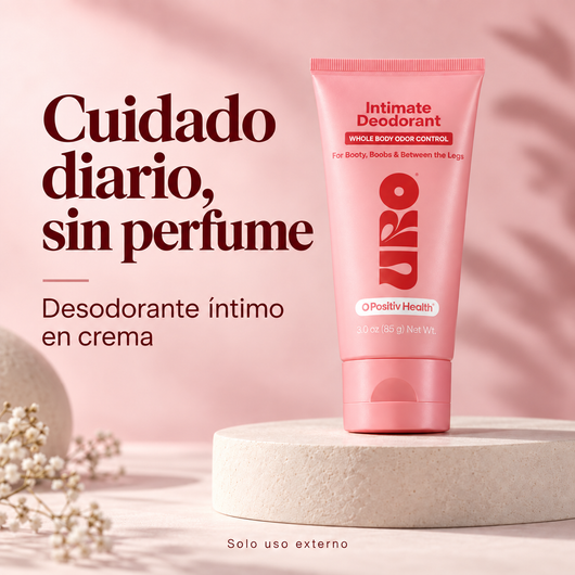 URO · Desodorante íntimo en crema sin perfume
