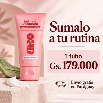 URO · Desodorante íntimo en crema sin perfume