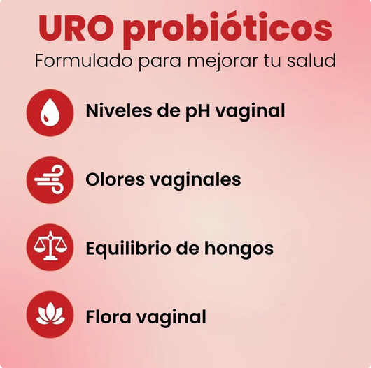URO probióticos vaginales - Producto original