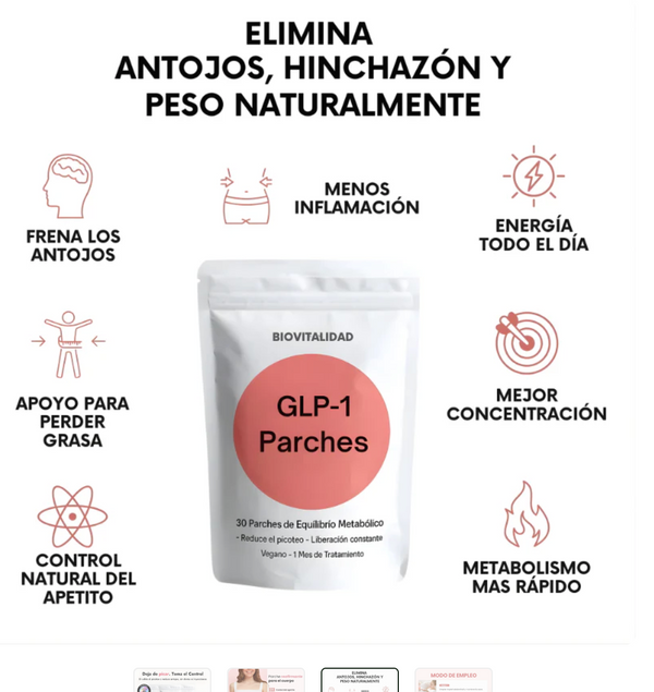 Regalo: parches GLP-1